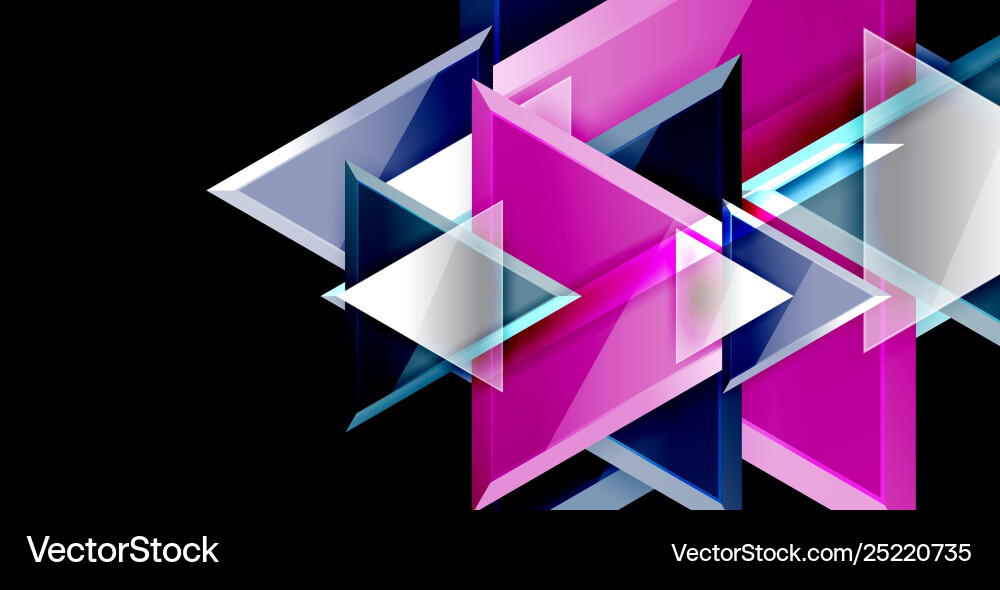 3d triangular minimal abstract background 3d triangular minimal abstract background vector image