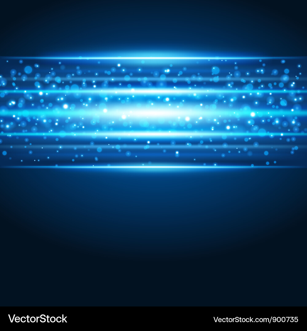 Dynamic Light Lines Background Vector Image