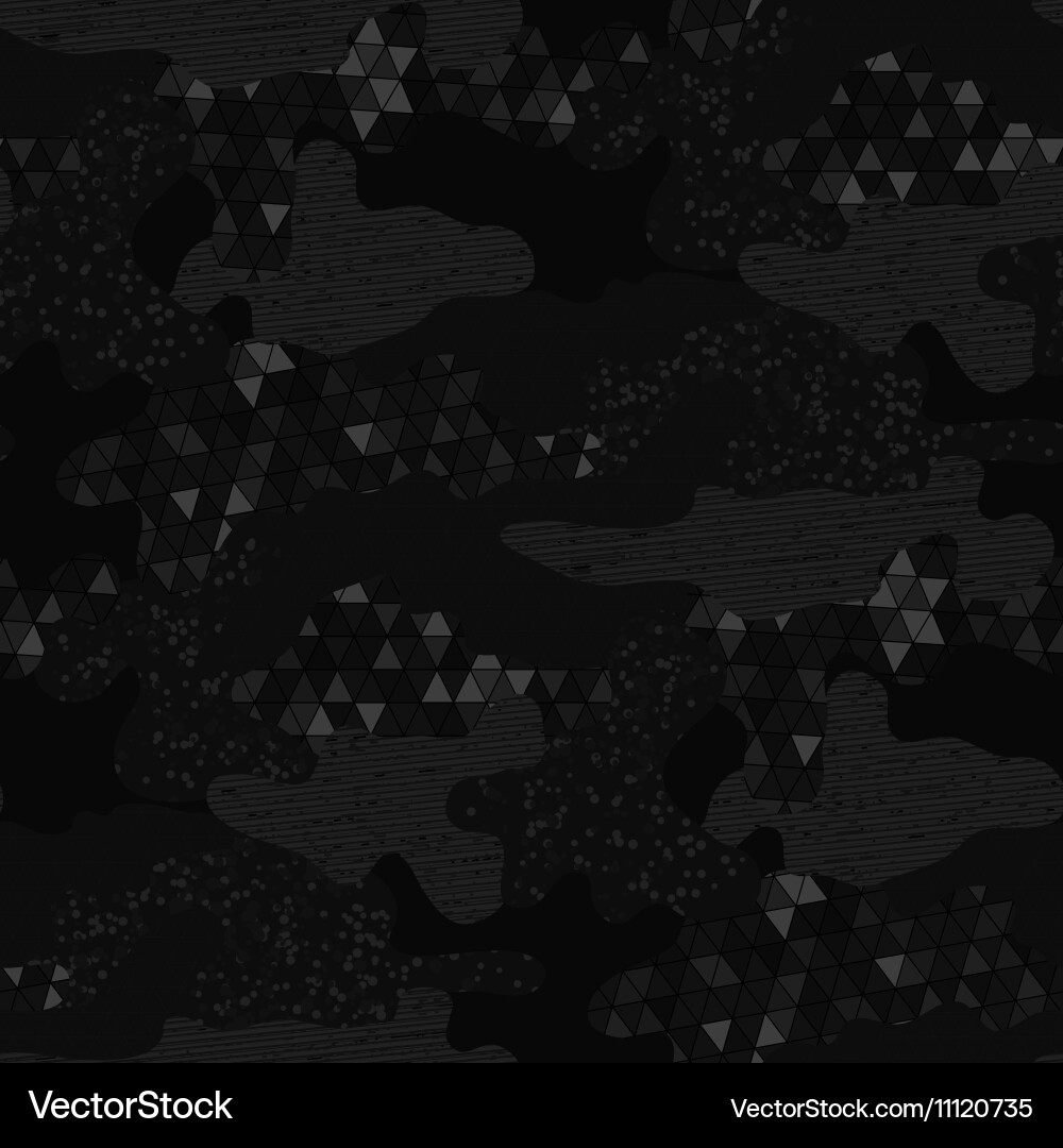 Geometric Camouflage Pattern vector image