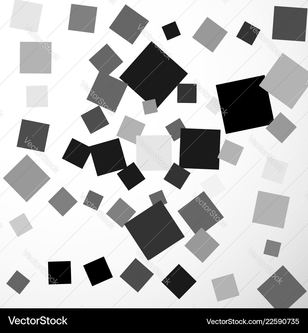 Pattern with random shapes abstract geometric Pattern with random shapes abstract geometric vector image