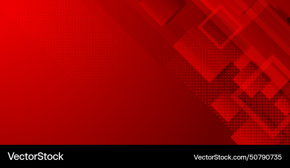 Red background with gradient concept vector image