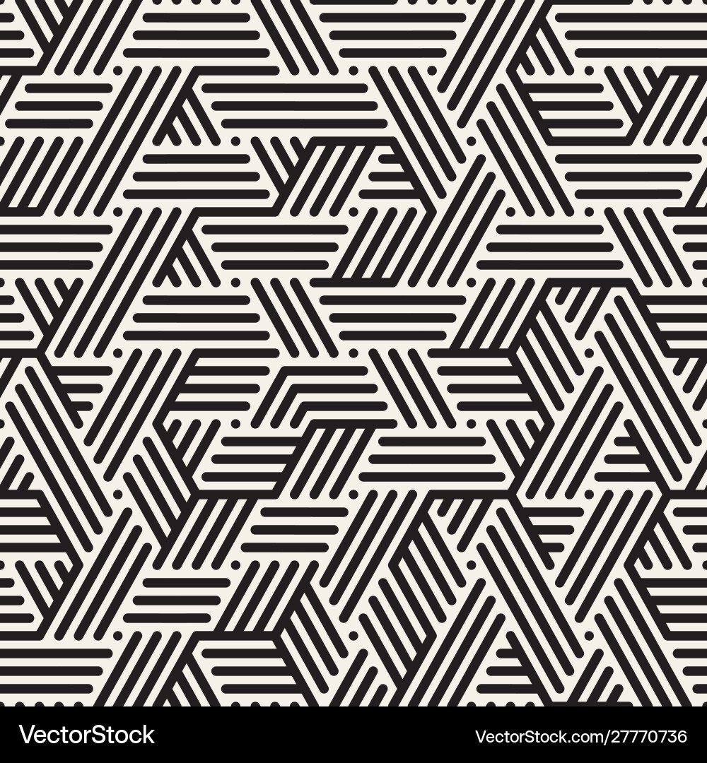 Abstract Chaotic Stripe Pattern vector image