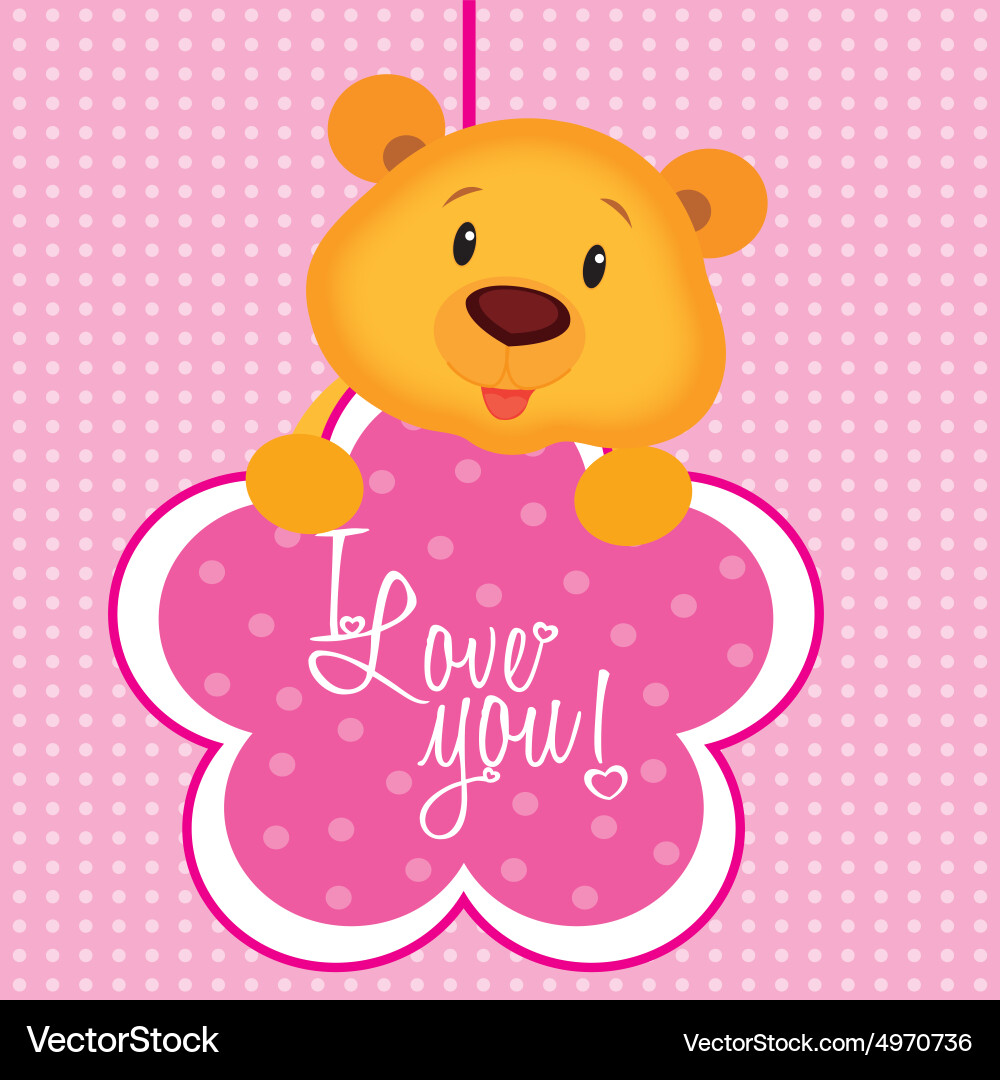 Abstract love background with some special objects Vector Image