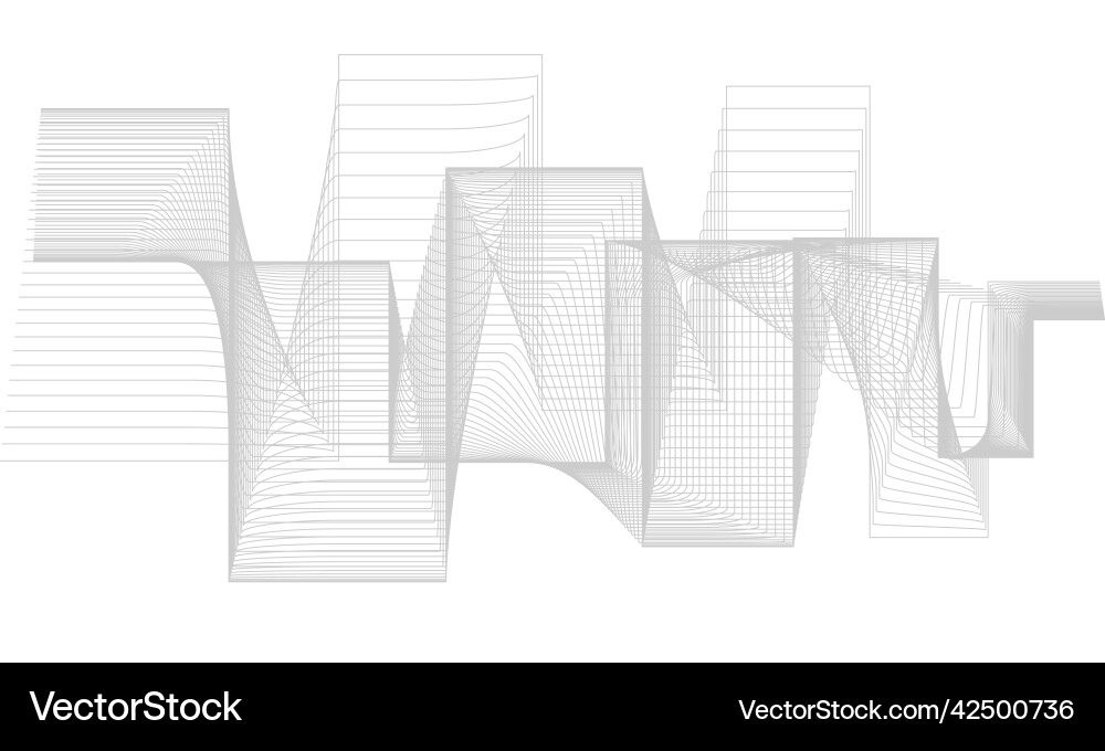 Abstract wave element for design digital Vector Image