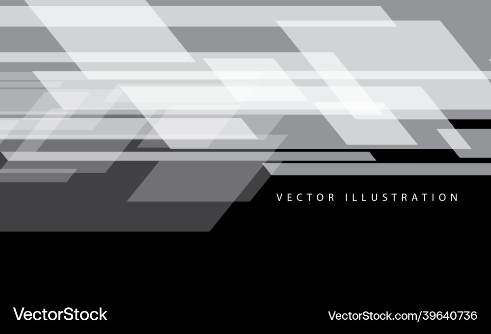 Abstract white data flow speed on black design Abstract white data flow speed on black design vector image