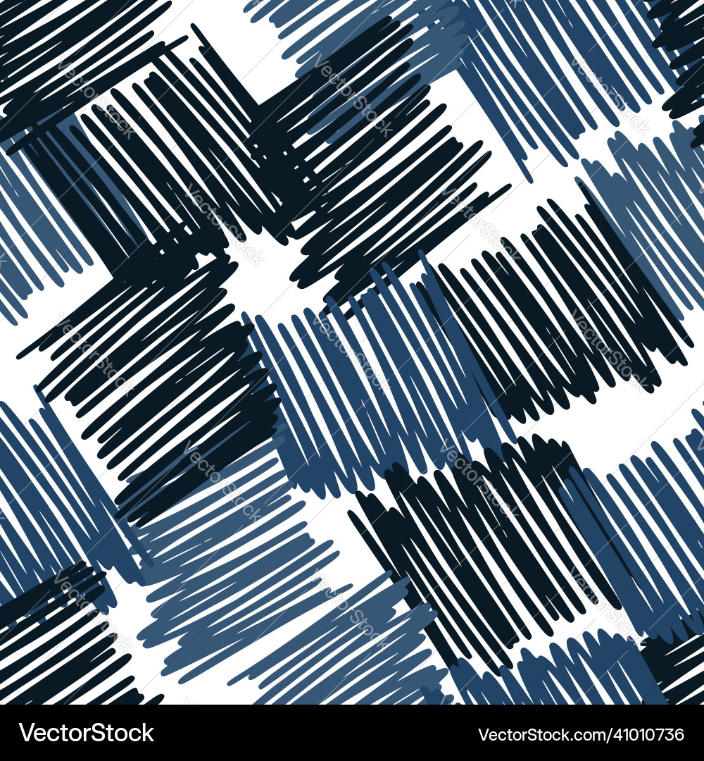 Hand drawn scribbles seamless pattern abstract Hand drawn scribbles seamless pattern abstract vector image