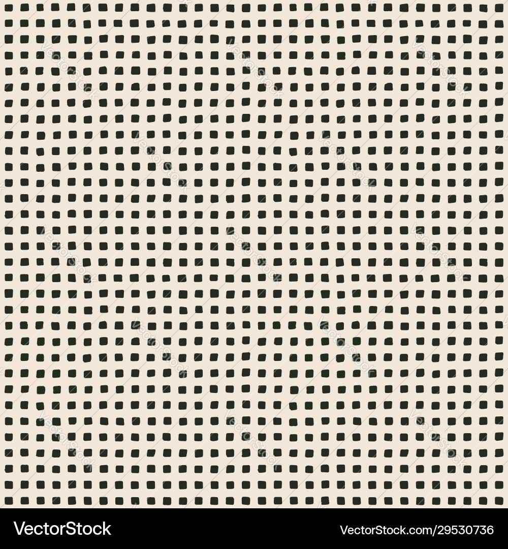 Irregular Perforated Square Pattern vector image