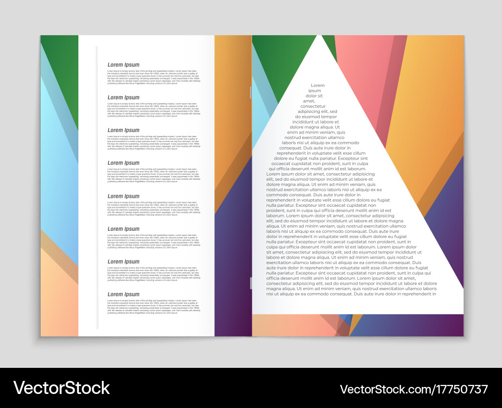 Abstract layout background set for art vector image