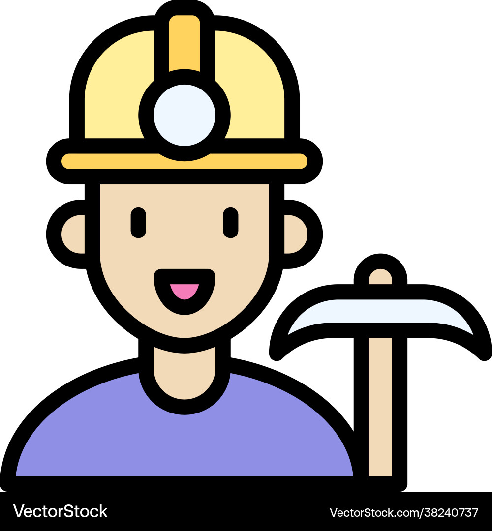 Bitcoin miner icon cryptocurrency related – Royalty-Free Vector |  VectorStock