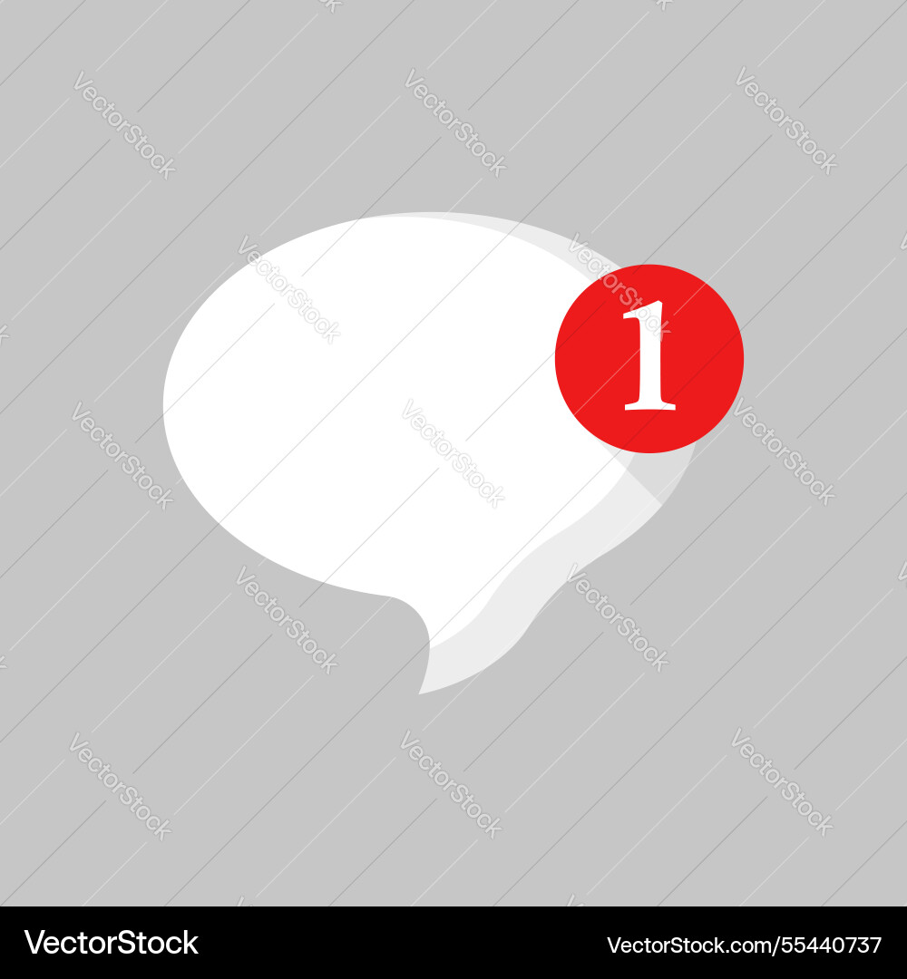 New message icon in flat style incoming inbox New message icon in flat style incoming inbox vector image