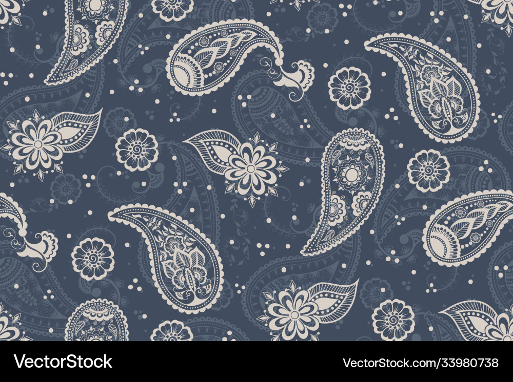 Flower seamless pattern element elegant Flower seamless pattern element elegant vector image