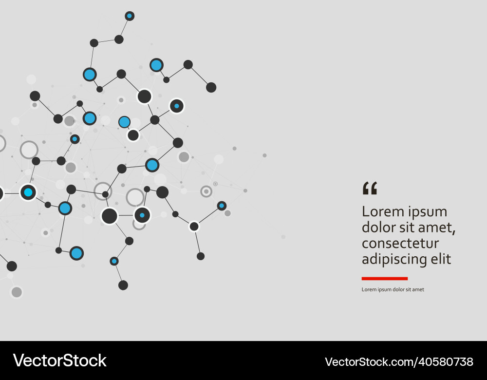 Network connection structure on white background Network connection structure on white background Vector Image