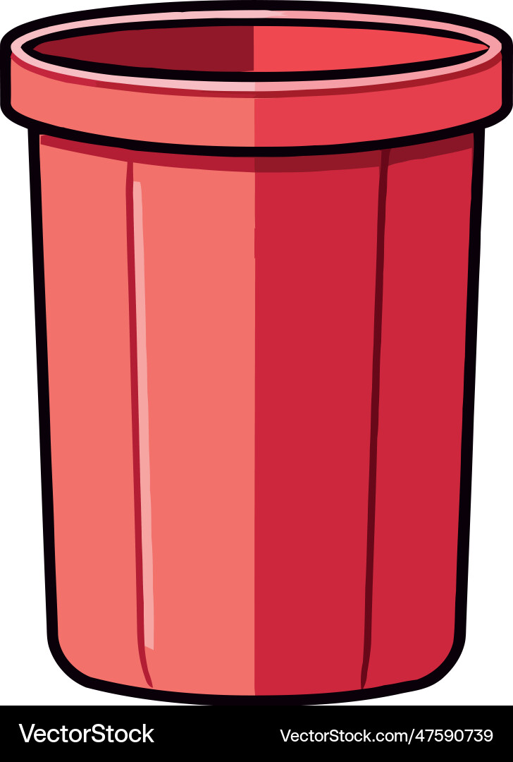 Garbage can design Vector Image