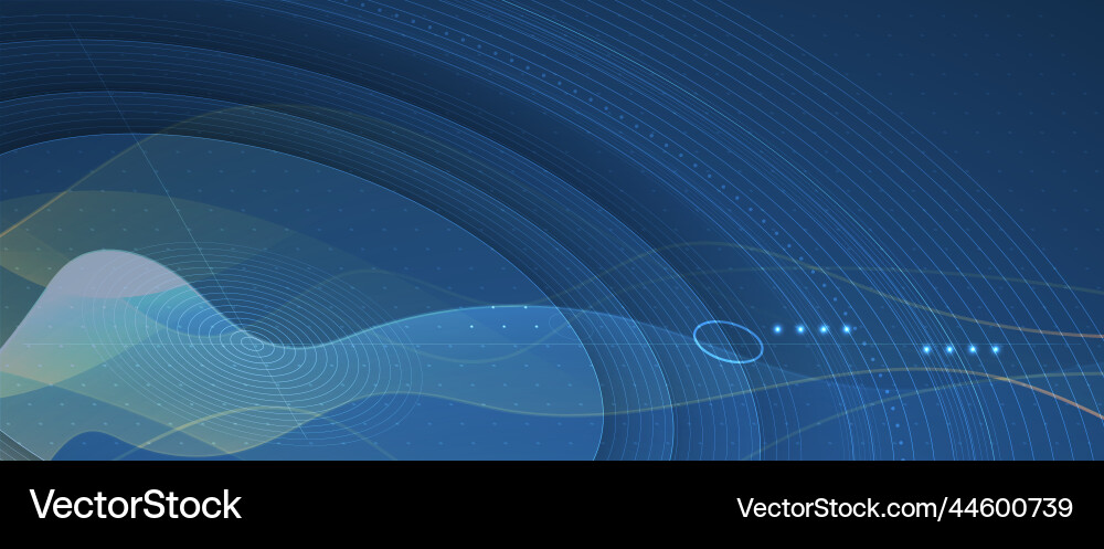 Global Technology Data Network vector image