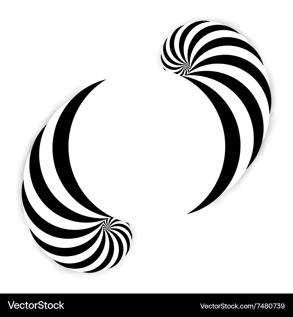 Spiral abstract background dynamic art Vector Image