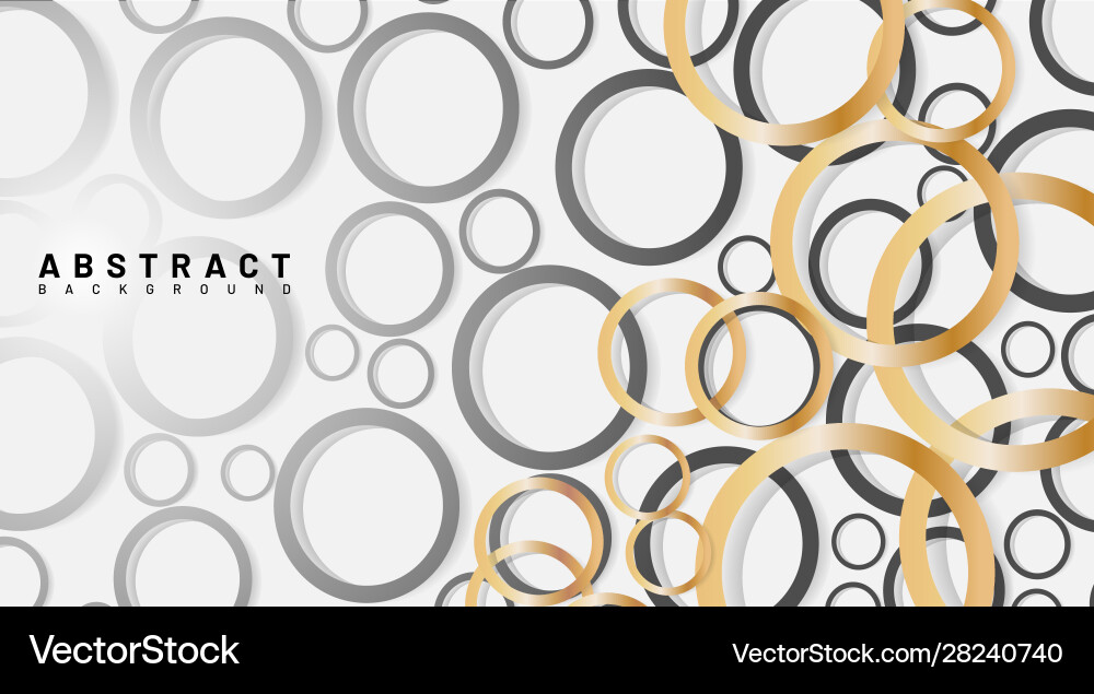 Abstract background overlapping golden and gray Abstract background overlapping golden and gray vector image