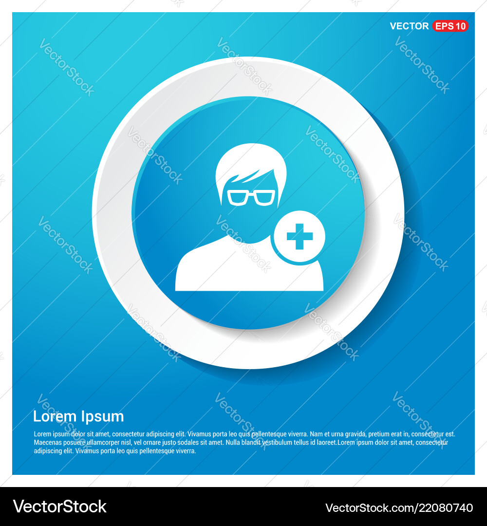 Add user icon Vector Image