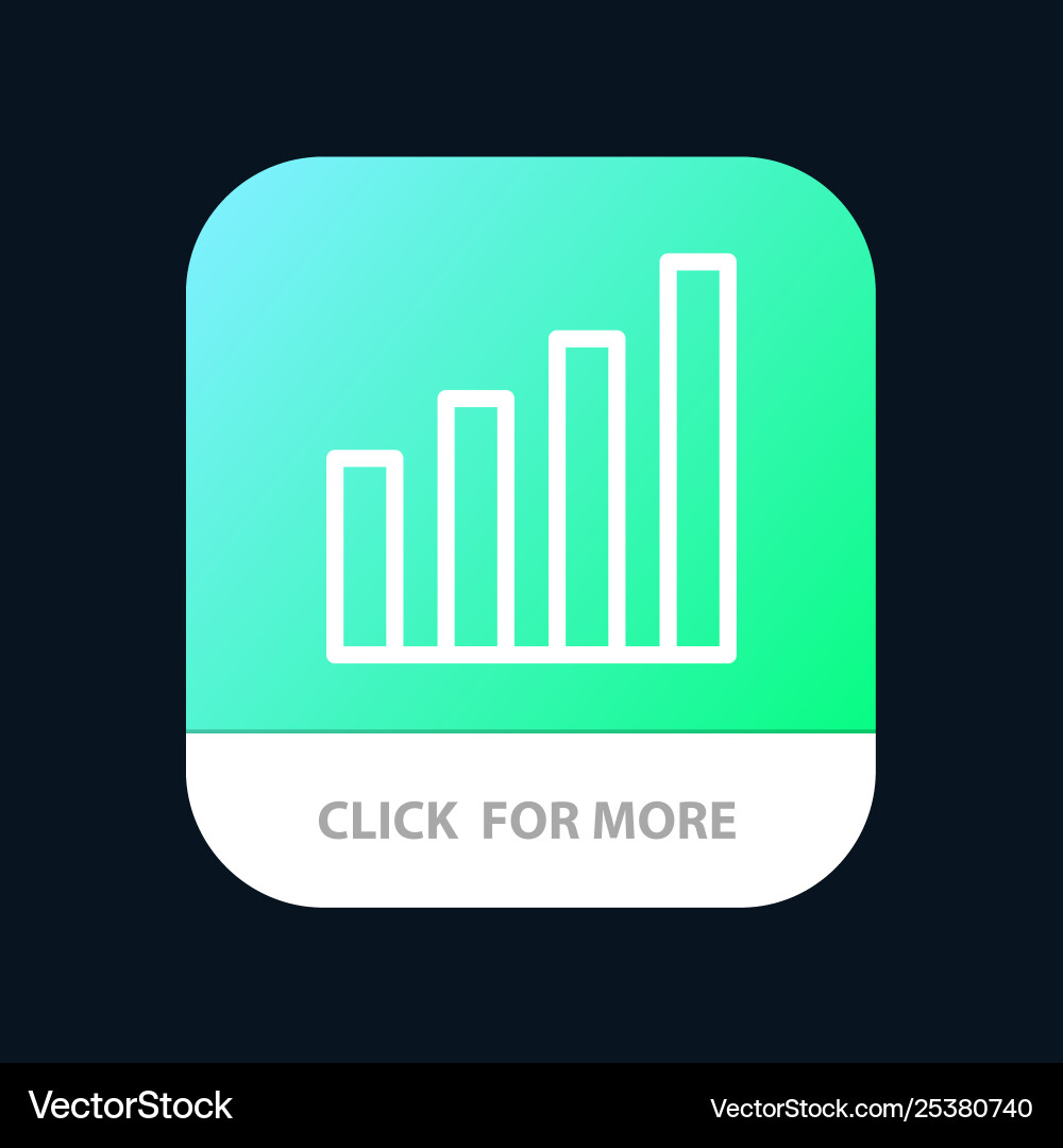Analyse Interface Signal Benutzer mobile App-Taste Analyse Interface Signal Benutzer mobile App-Taste vektorbild