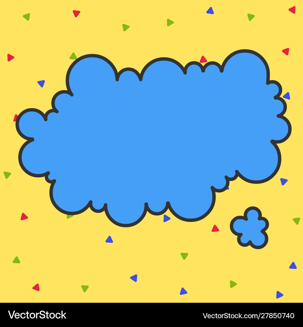 Asymmetrical unequal shaped form format Vector Image