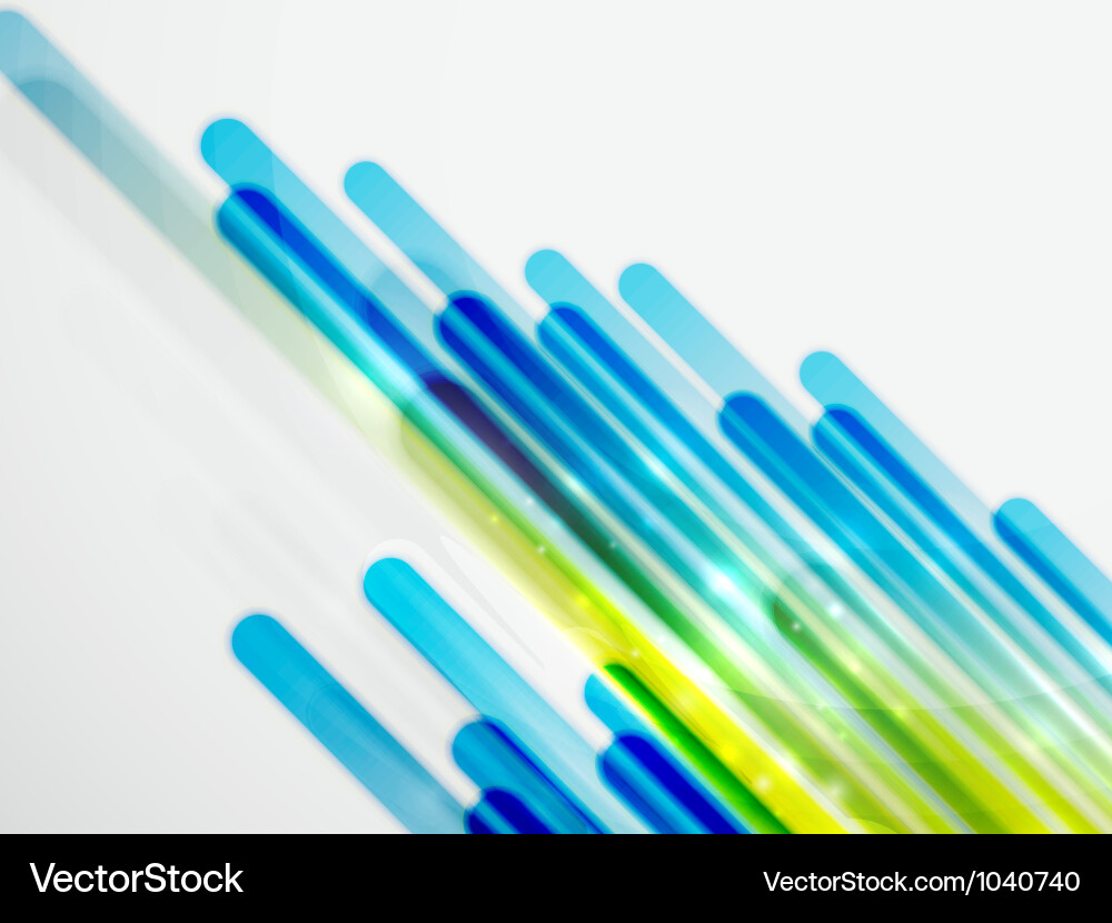 Dynamic Color Lines Background vector image