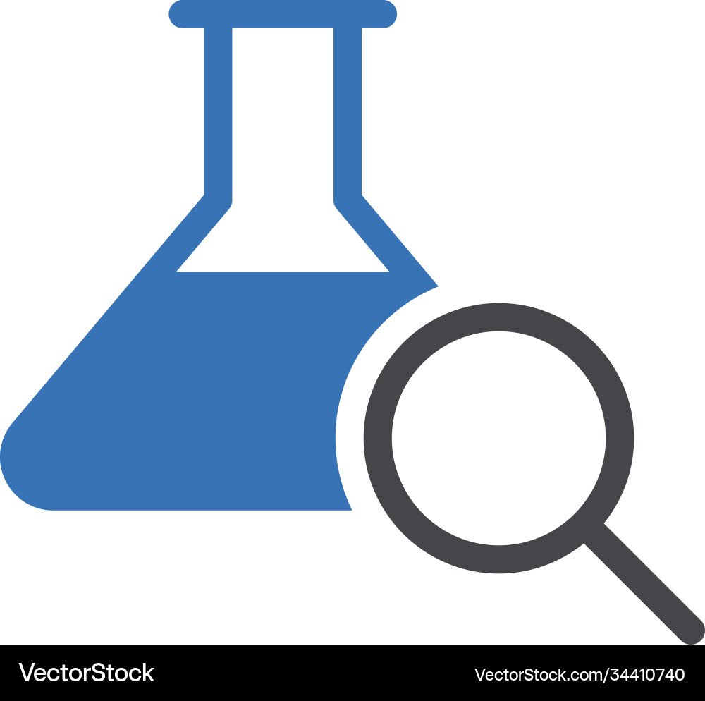 Flask vector image