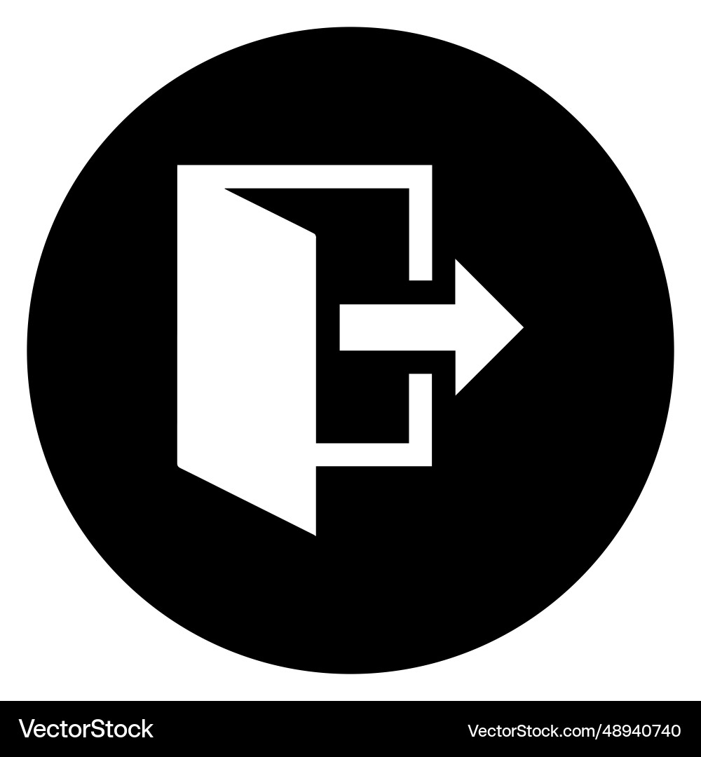 Open file round service icon Open file round service icon vector image