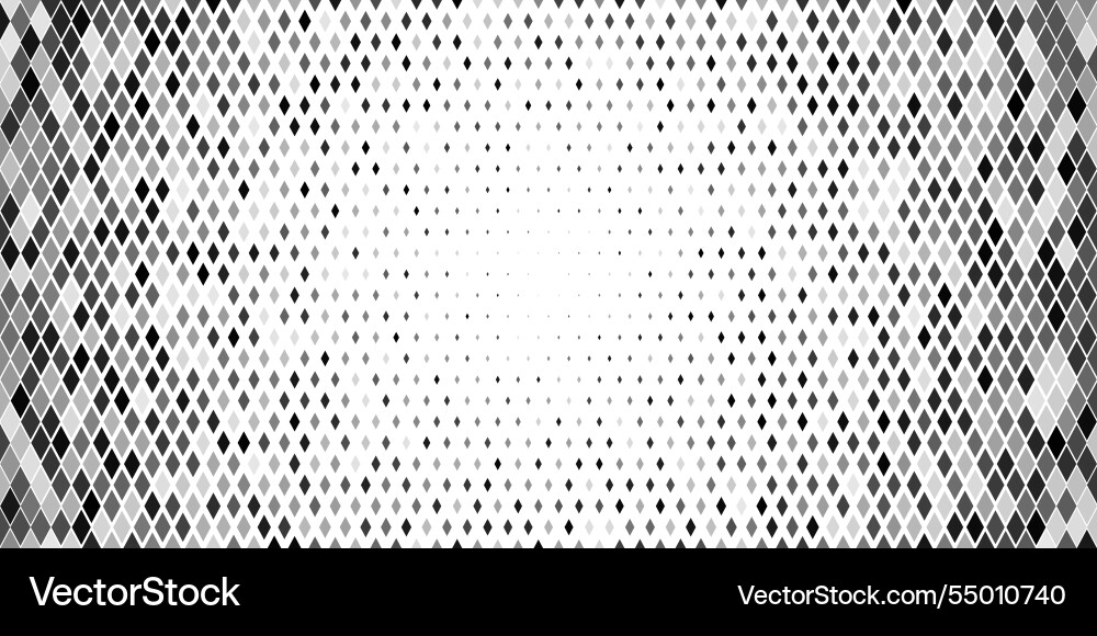 Primitive diamond pixel matrix cyber pattern Vector Image