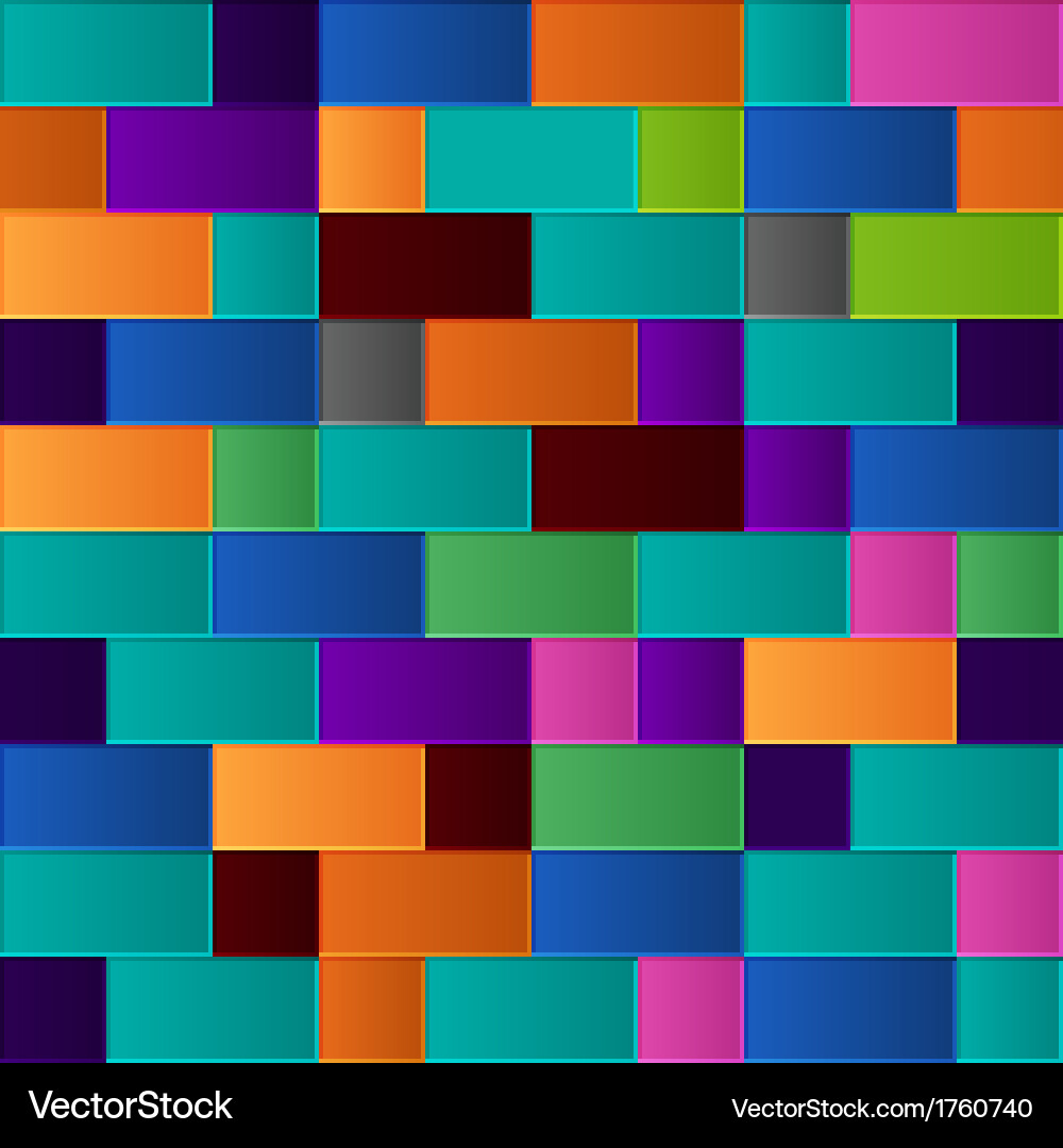 Seamless pattern of tiles vector image