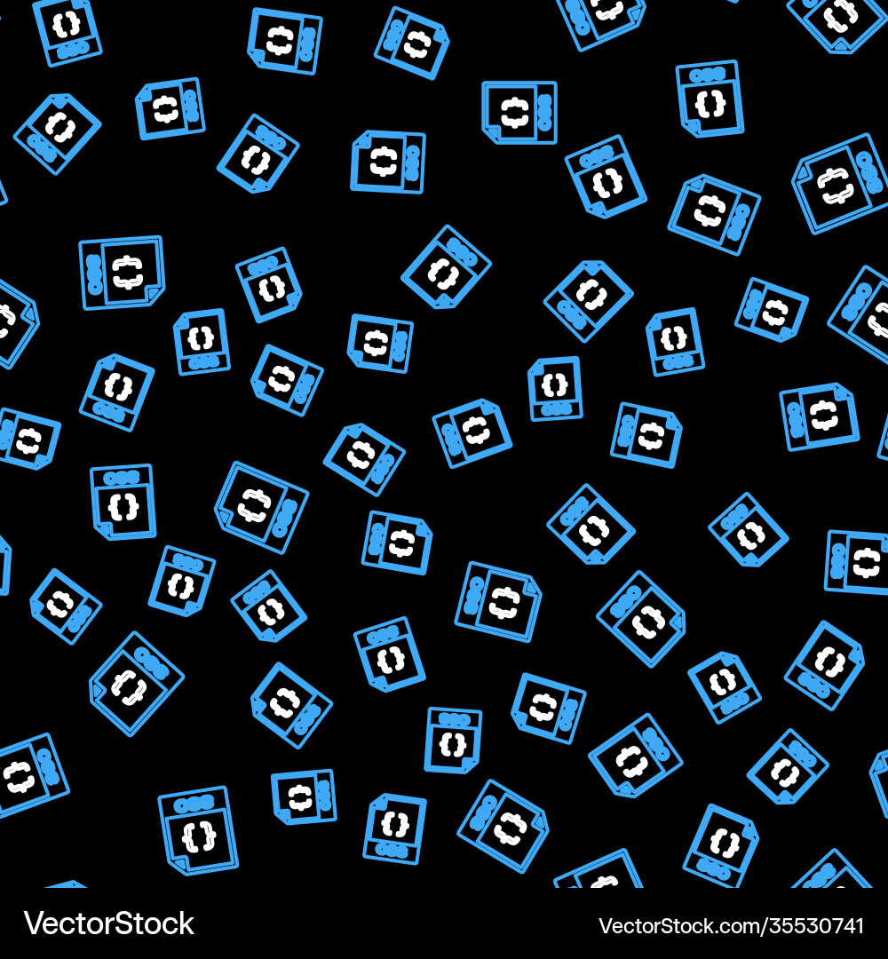 Line css file document download button icon Line css file document download button icon vector image