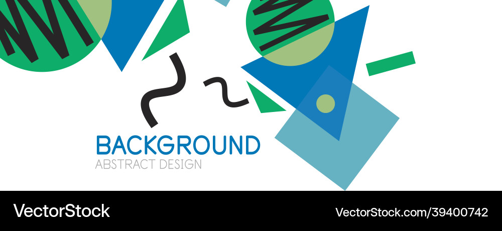 Abstract background blocks lines triangles Abstract background blocks lines triangles vector image