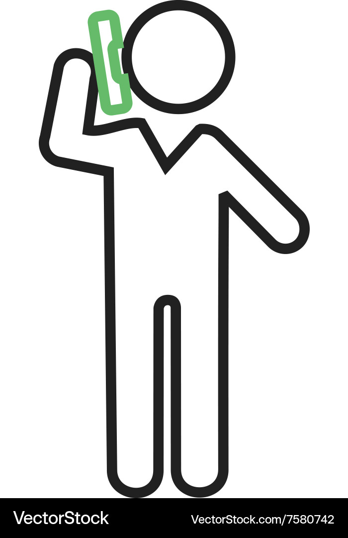 Calling Royalty Free Vector Image - VectorStock