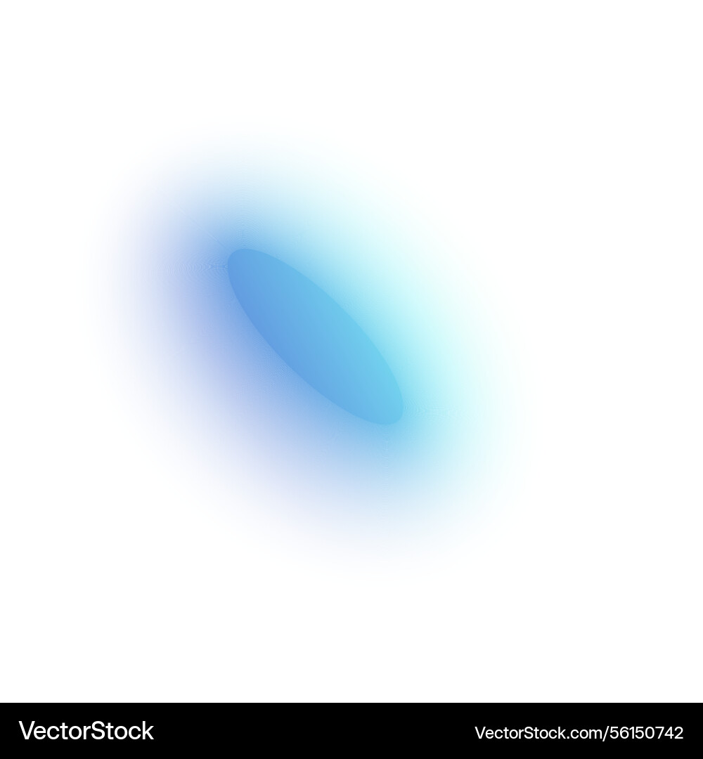 Soft blue gradient background with smooth color Vector Image