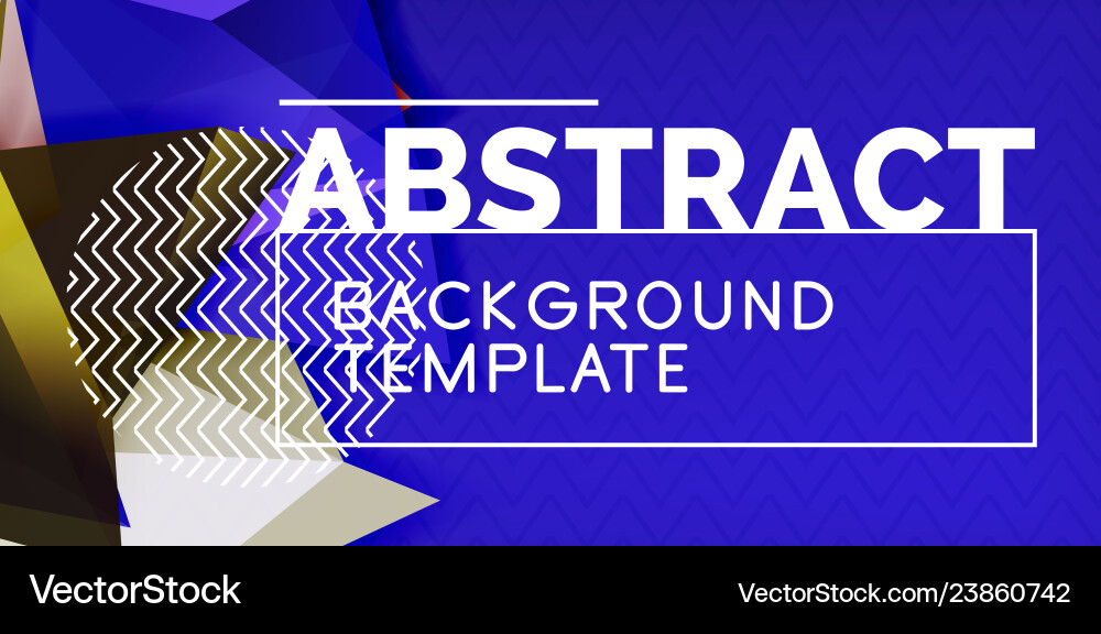 Triangular low poly background design Triangular low poly background design vector image