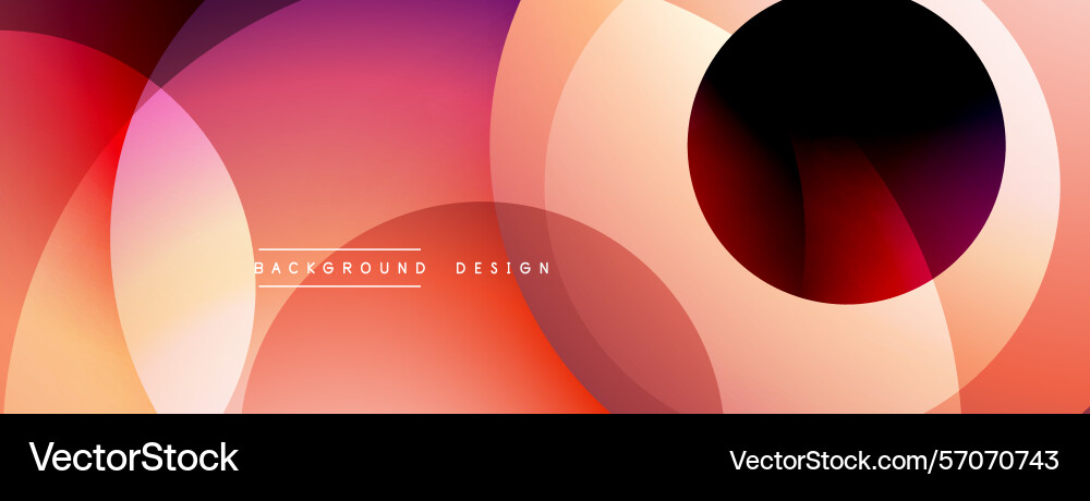 Abstract background features overlapping circles Abstract background features overlapping circles vector image