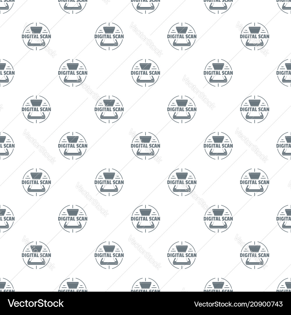 Digital scan pattern seamless Digital scan pattern seamless vector image