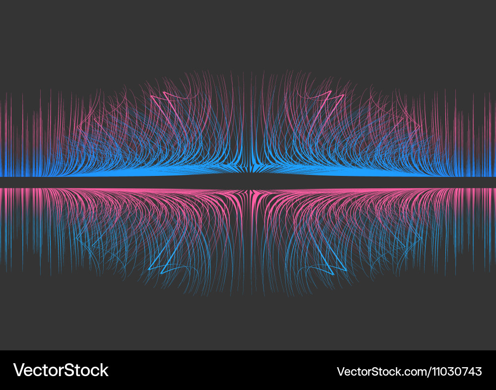 Dynamic Flow Abstract Background vector image