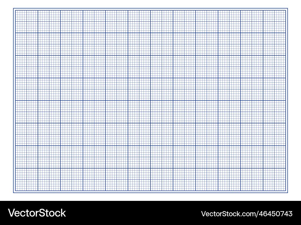 Millimeter graph paper grid abstract squared Millimeter graph paper grid abstract squared vector image