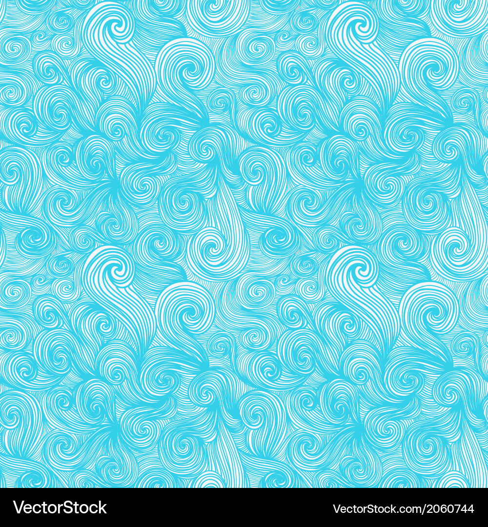 Abstract Wave Pattern Vector Image