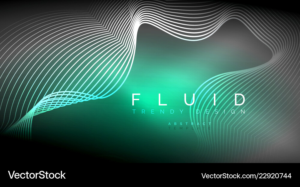 Digital flowing wave particles abstract background Digital flowing wave particles abstract background Vector Image