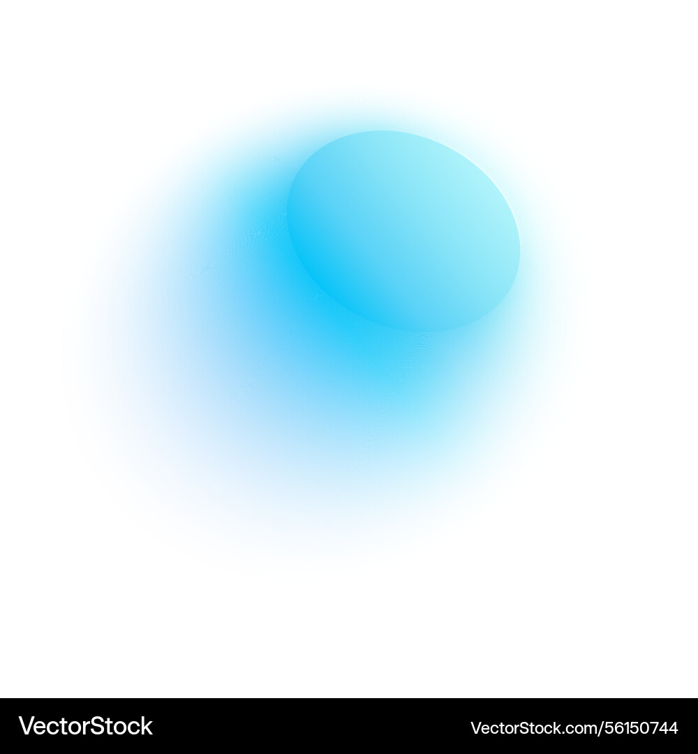 Soft blue gradient background with smooth color vector image