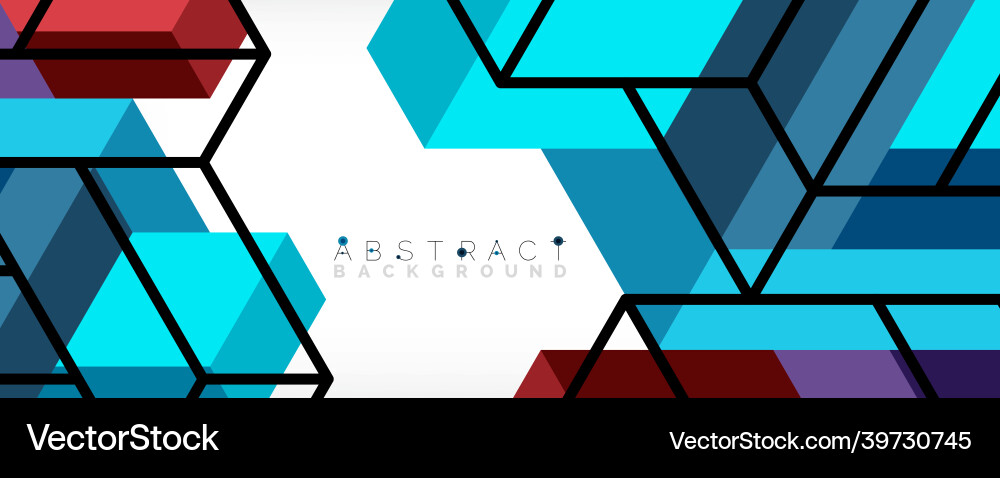 Abstract background 3d cubes cubic elements Abstract background 3d cubes cubic elements vector image