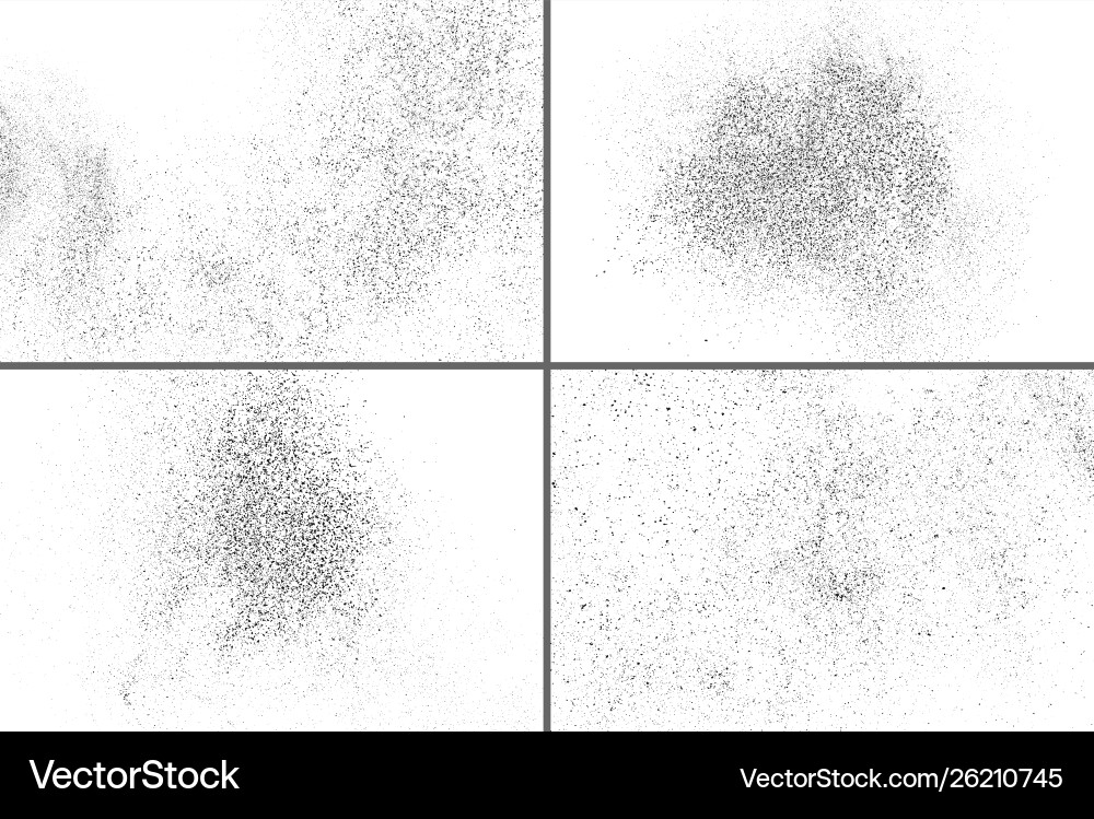 Dark Noise Granules Texture Vector Image