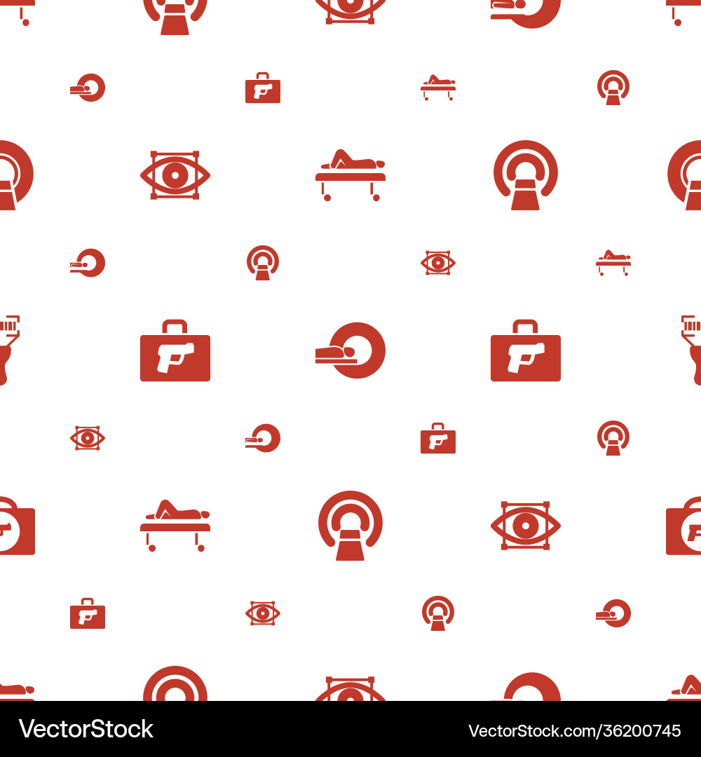 Scanner icons pattern seamless white background Scanner icons pattern seamless white background Vector Image
