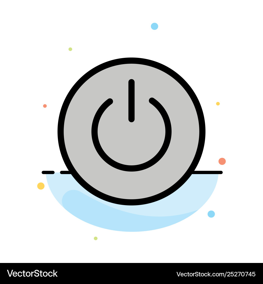 Schnittstelle zu power ui user abstrakte flache Farbe Schnittstelle zu power ui user abstrakte flache Farbe vektorbild