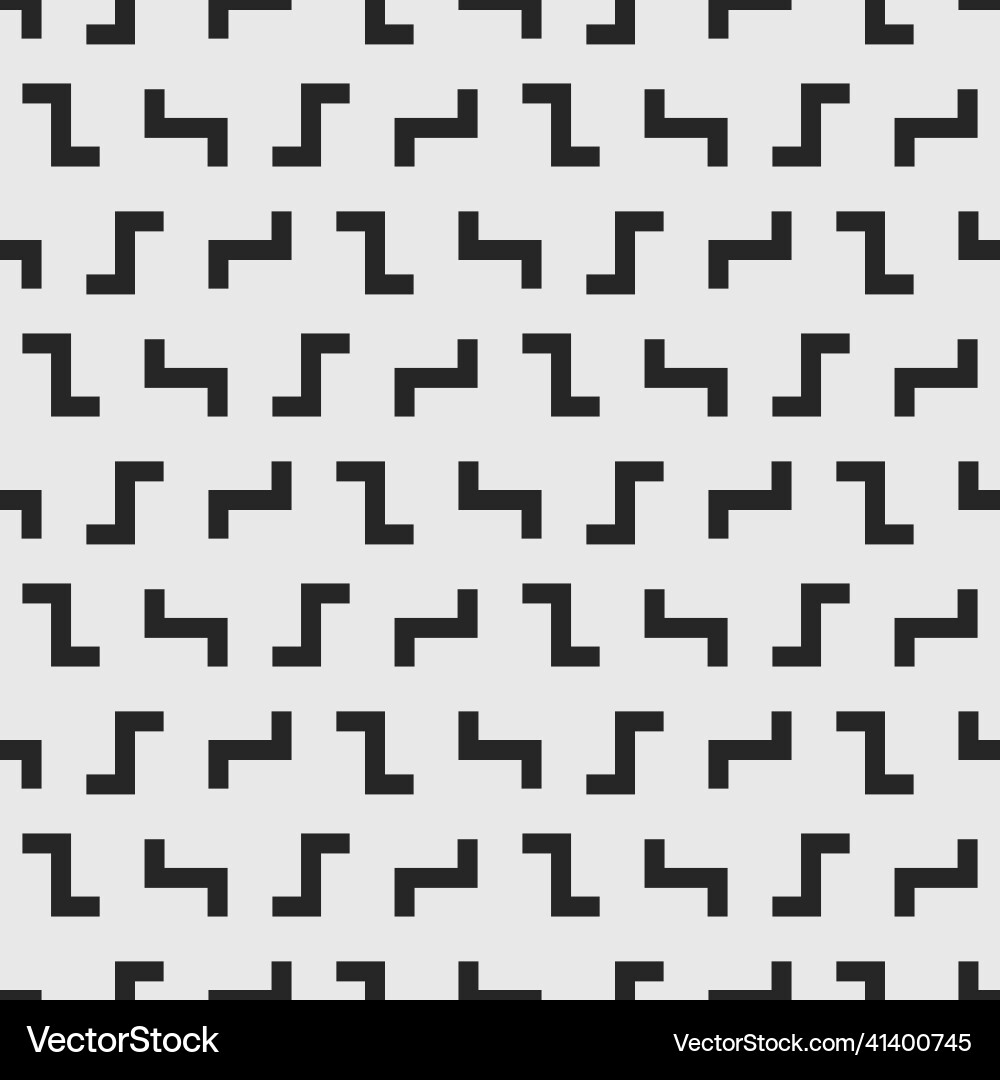 Seamless simple geometric pattern endless Seamless simple geometric pattern endless vector image
