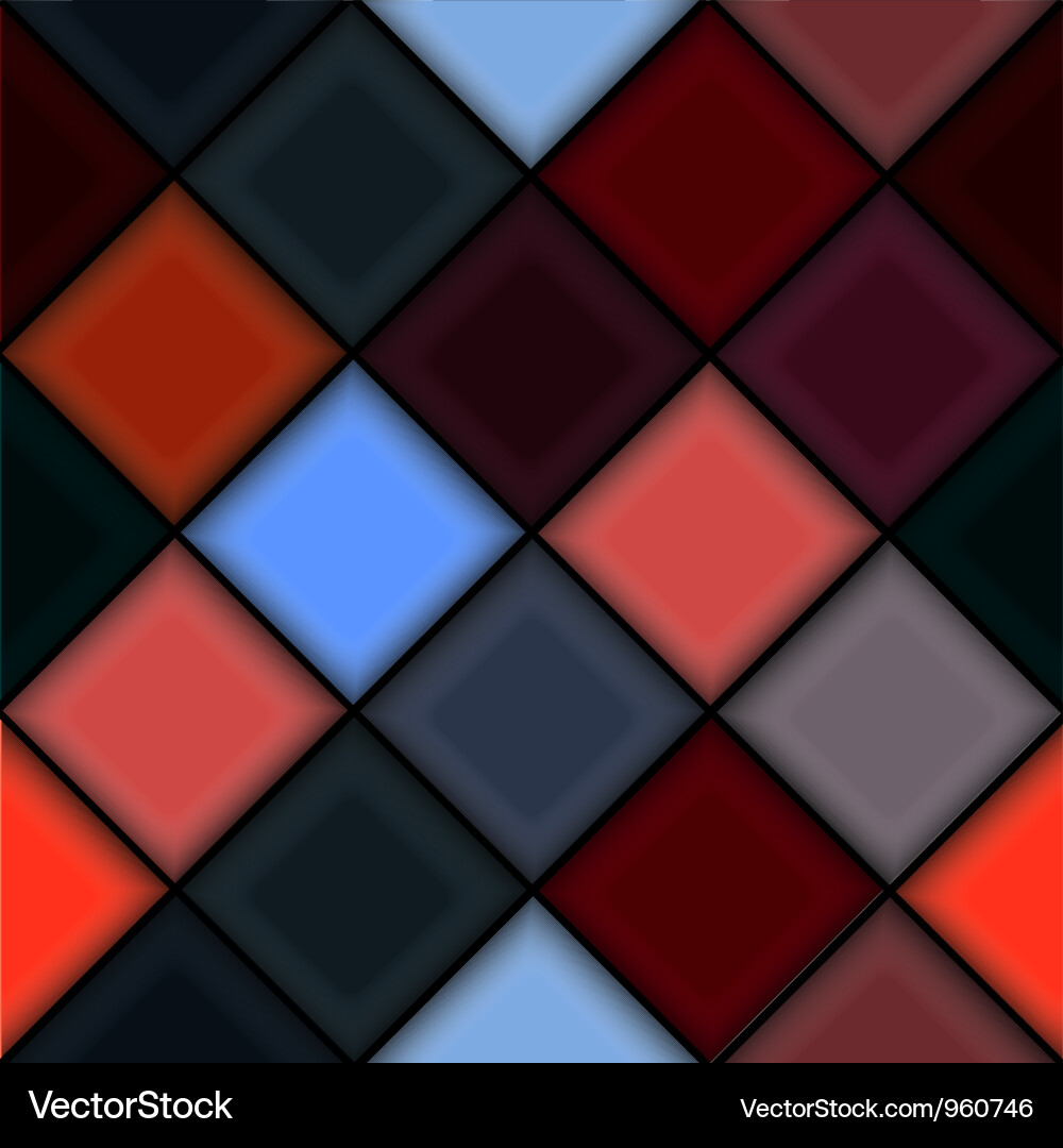 3d structure of colored blocks Vector Image