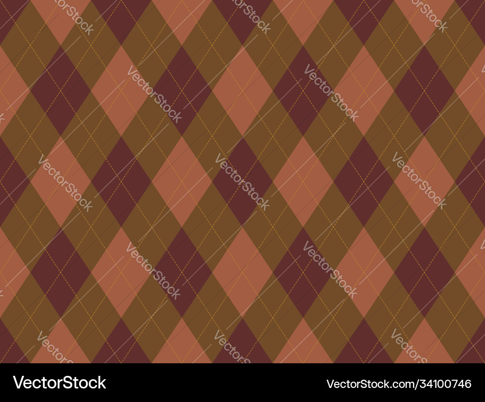 Argyle pattern seamless fabric texture background Argyle pattern seamless fabric texture background Vector Image