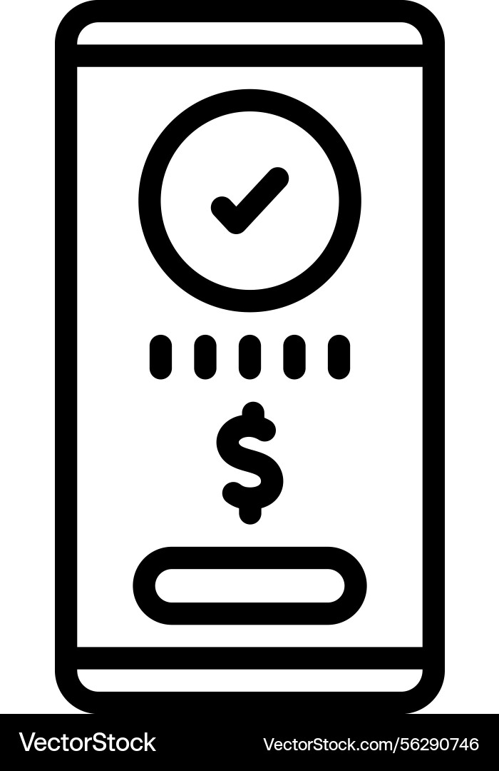 Check Balance Icon Royalty Free Vector Image VectorStock