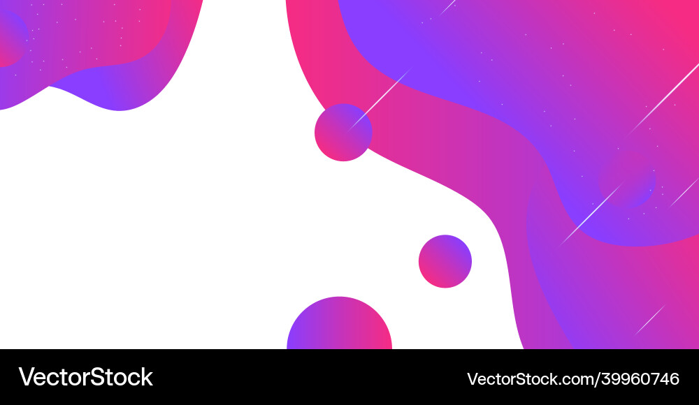 Creative horizontal website screen part vector image