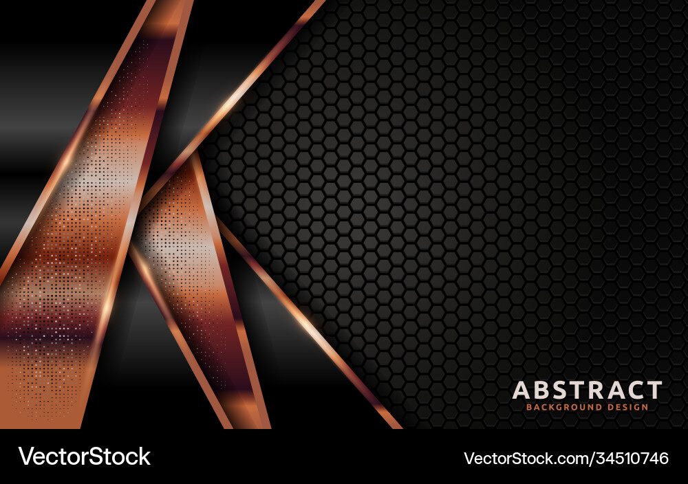 Dark abstract background with overlap layer Dark abstract background with overlap layer Vector Image